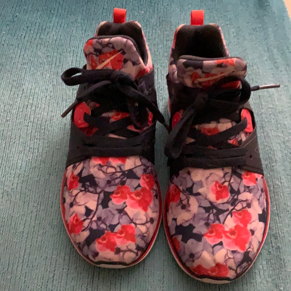 APL ascend sneakers with cool floral print